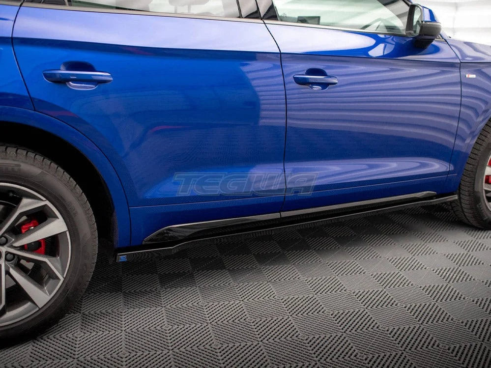Maxton Design Side Skirts Diffusers Audi SQ5 Q5 S-Line SUV Sportback Mk2 Facelift