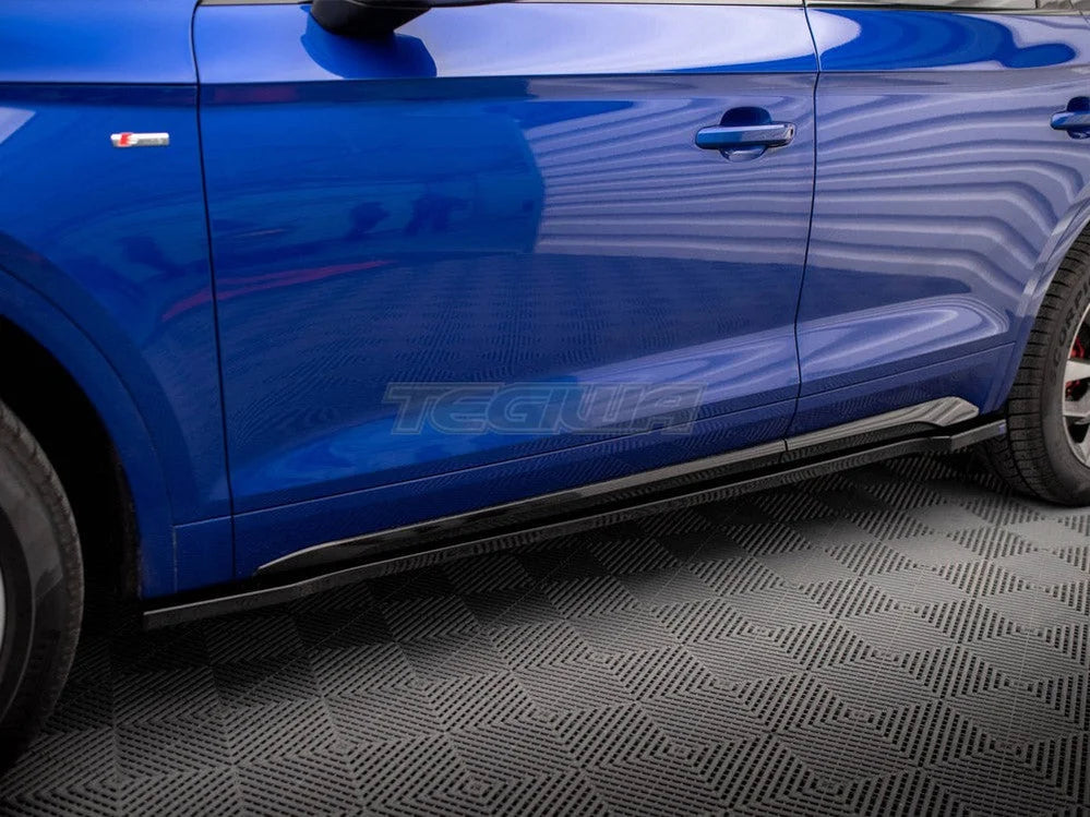 Maxton Design Side Skirts Diffusers Audi SQ5 Q5 S-Line SUV Sportback Mk2 Facelift