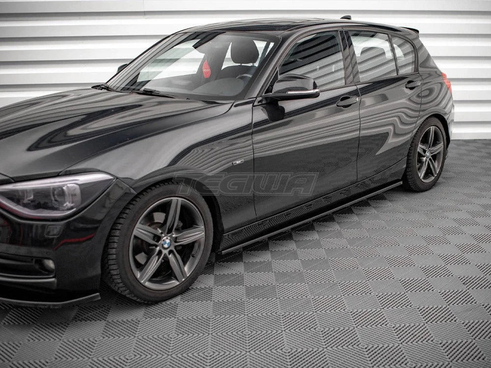 Maxton Design Side Skirts Diffusers BMW 1-Series F20 11-15