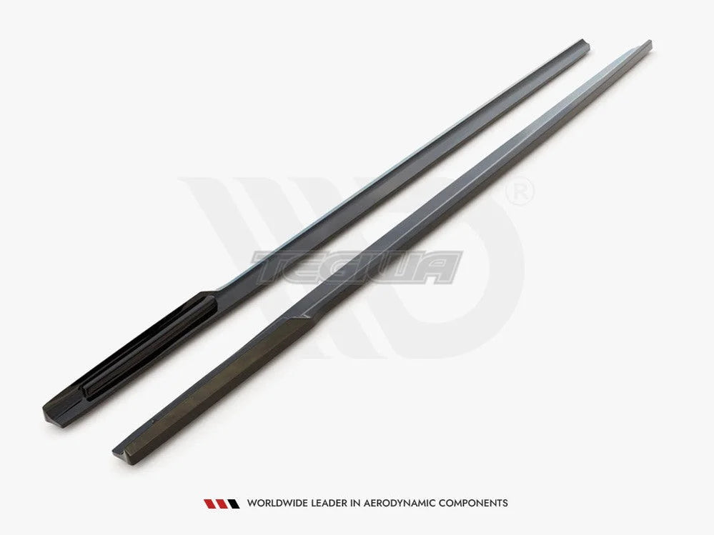 Maxton Design Side Skirts Diffusers BMW 7-Series G11 M-pack Facelift 2019-