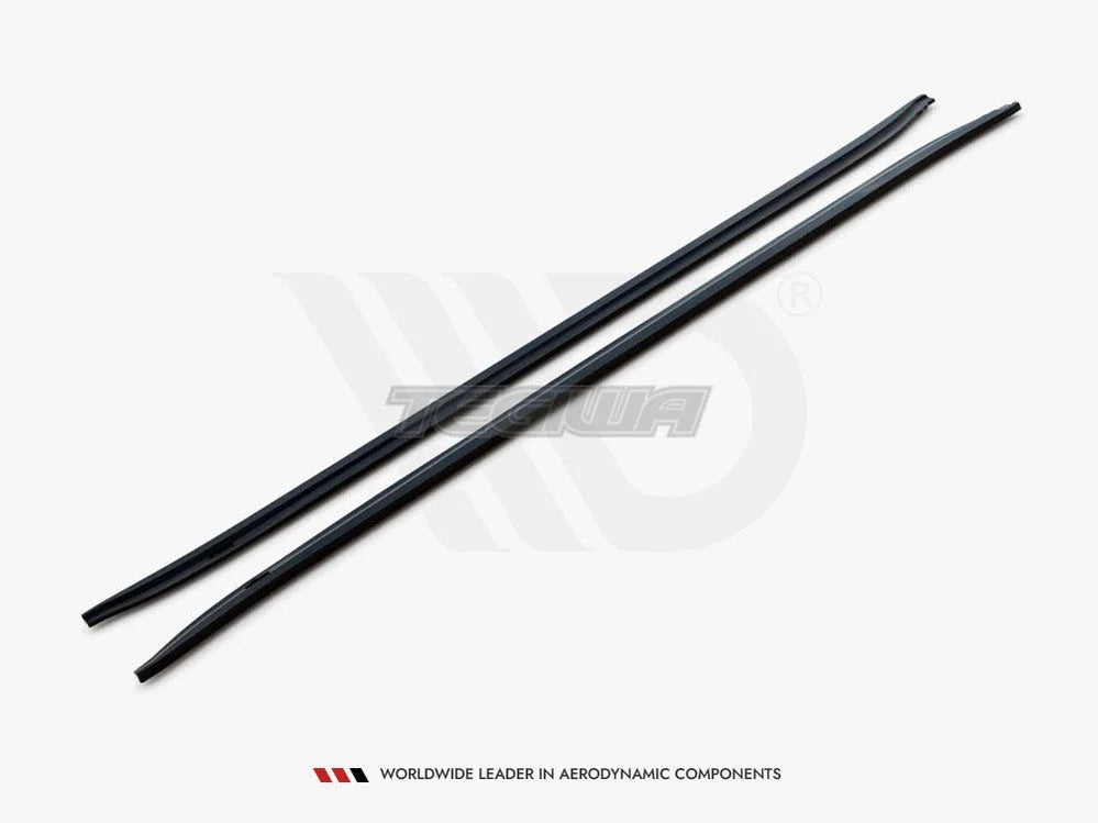 Maxton Design Side Skirts Diffusers BMW 7-Series M-pack F01 09-13