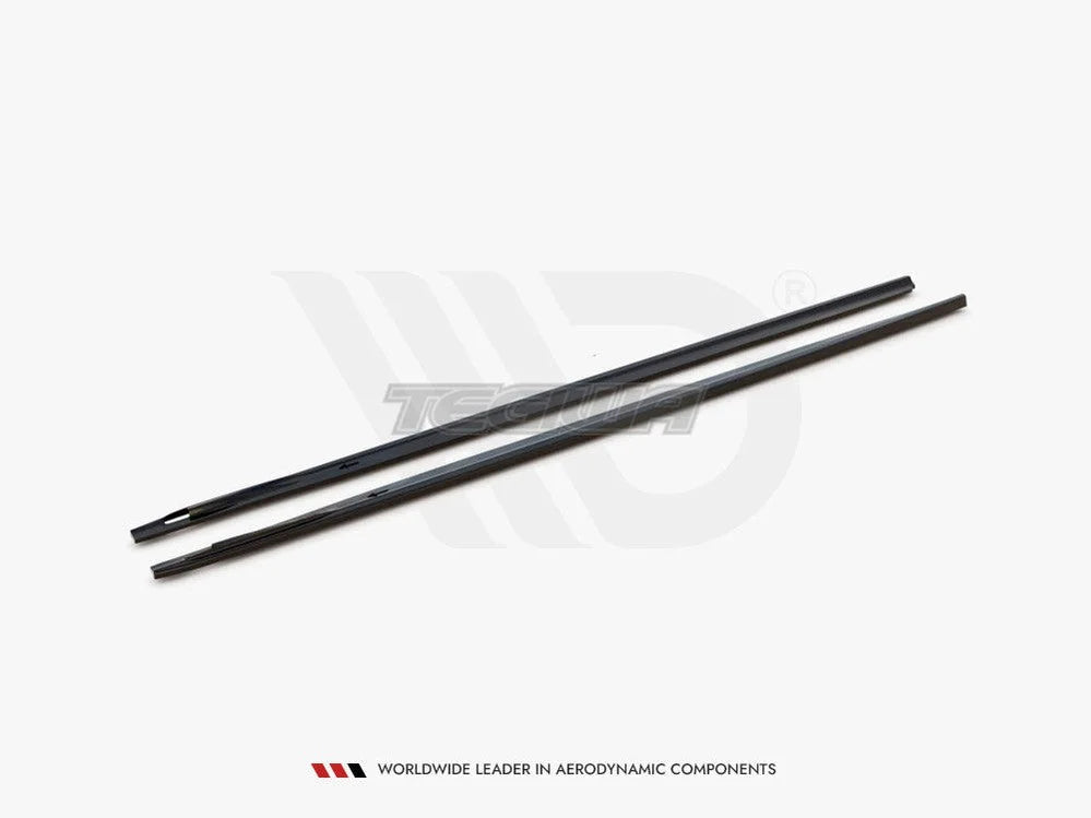 Maxton Design Side Skirts Diffusers BMW 7-Series M-pack G11 15-18