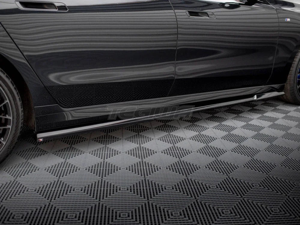 Maxton Design Side Skirts Diffusers BMW 7-Series M-Pack M760e G70