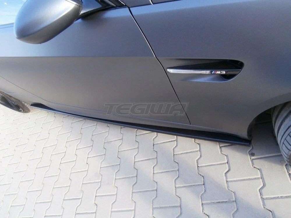 Maxton Design Side Skirts Diffusers BMW M3 E92 E93 09-13