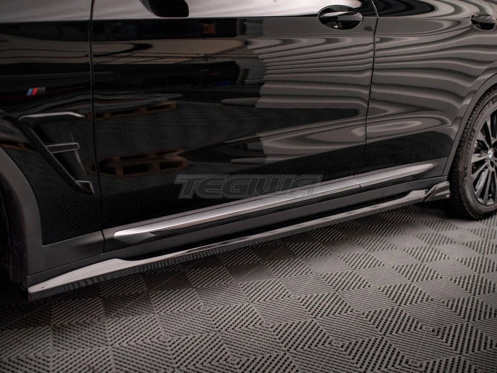 Maxton Design Side Skirts Diffusers BMW X3 G01