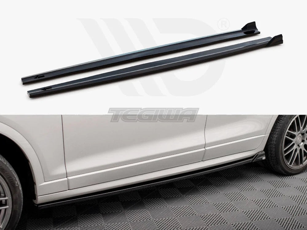 Maxton Design Side Skirts Diffusers BMW X3 M-Pack F25