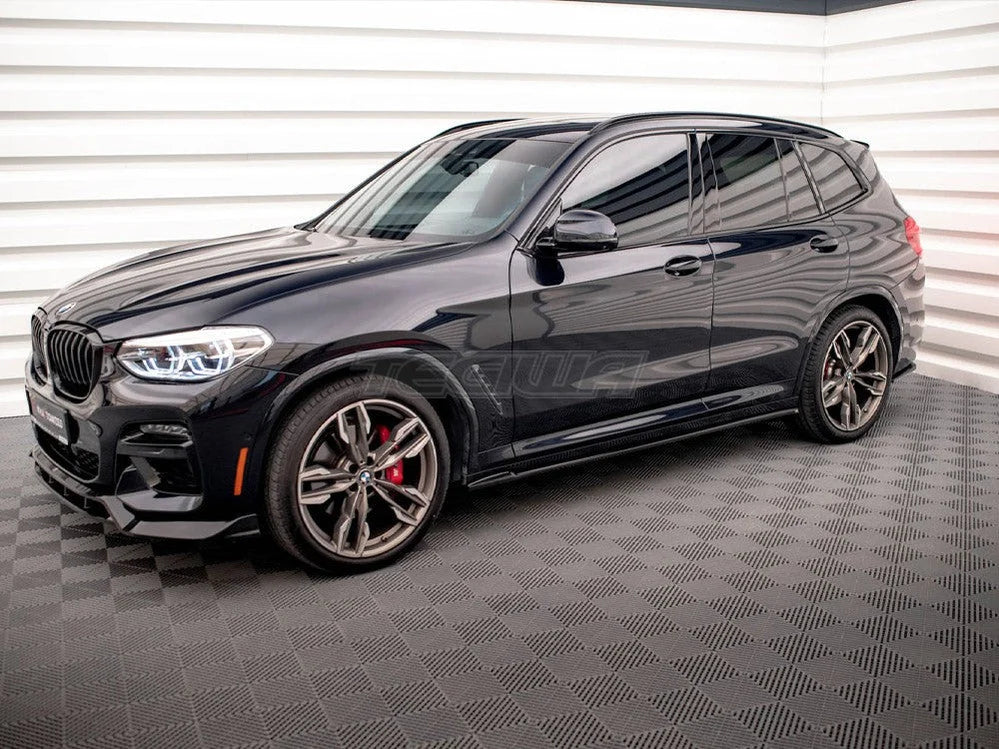 Maxton Design Side Skirts Diffusers BMW X3 M40d M40i M-Pack G01