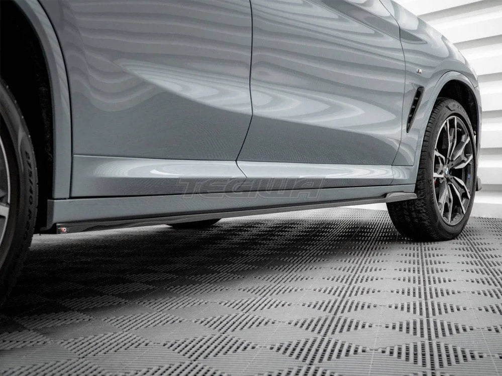 Maxton Design Side Skirts Diffusers BMW X4 M-pack G02 Facelift