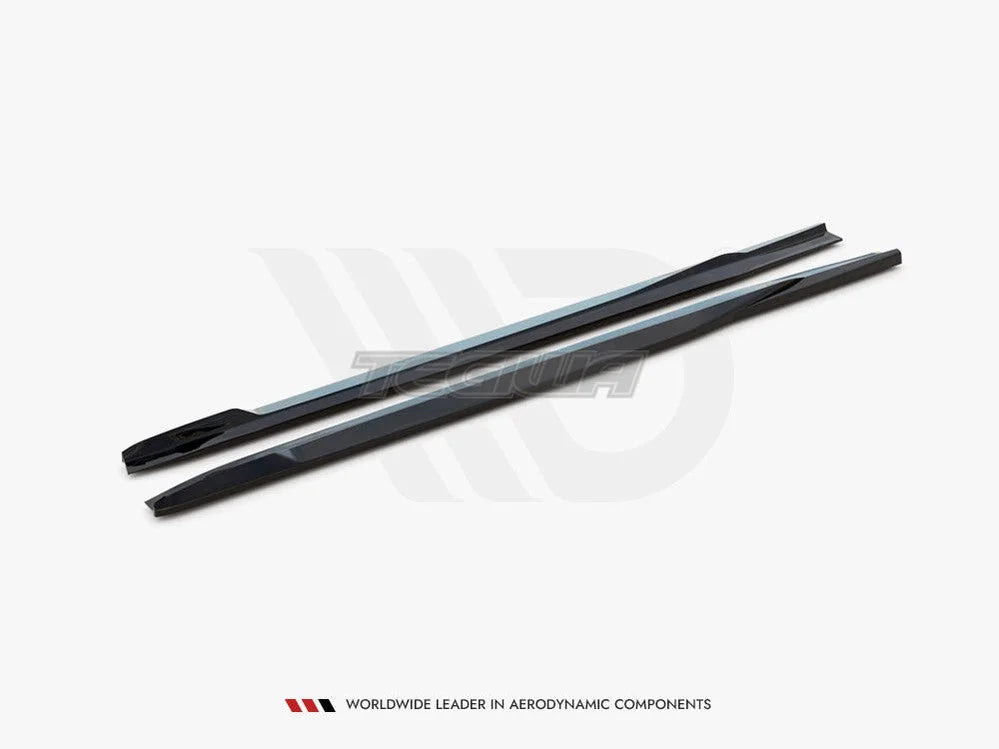 Maxton Design Side Skirts Diffusers BMW X5M F95 2018-
