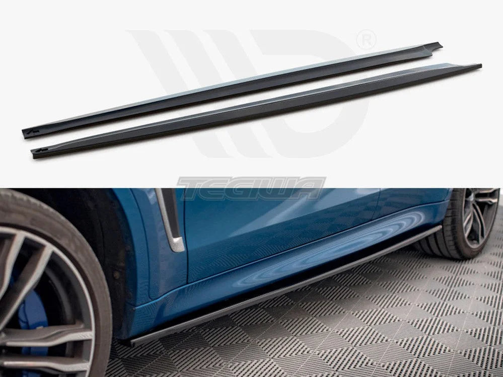 Maxton Design Side Skirts Diffusers BMW X6 M F86
