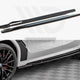 Maxton Design Side Skirts Diffusers BMW X6 M-pack G06 2019-