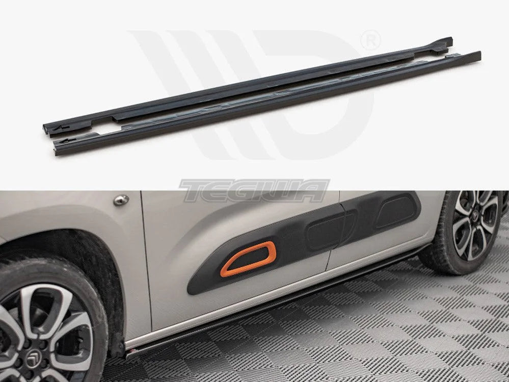 Maxton Design Side Skirts Diffusers Citroen Berlingo Mk3