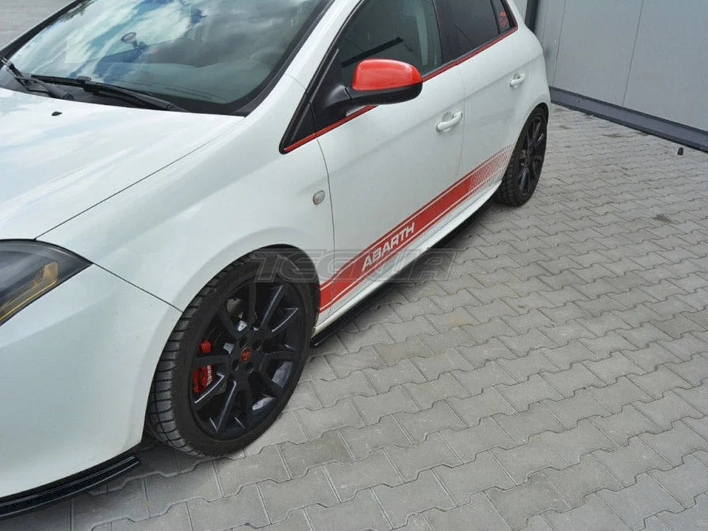 Maxton Design Side Skirts Diffusers Fiat Bravo MK 2 Sport