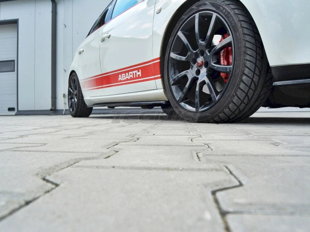 Maxton Design Side Skirts Diffusers Fiat Bravo MK 2 Sport