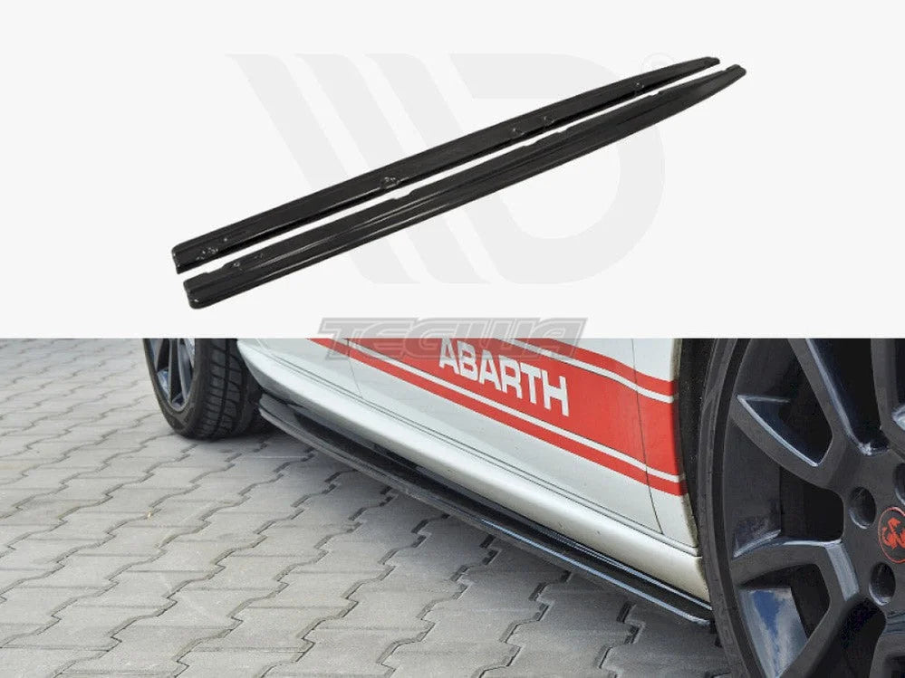 Maxton Design Side Skirts Diffusers Fiat Bravo MK 2 Sport