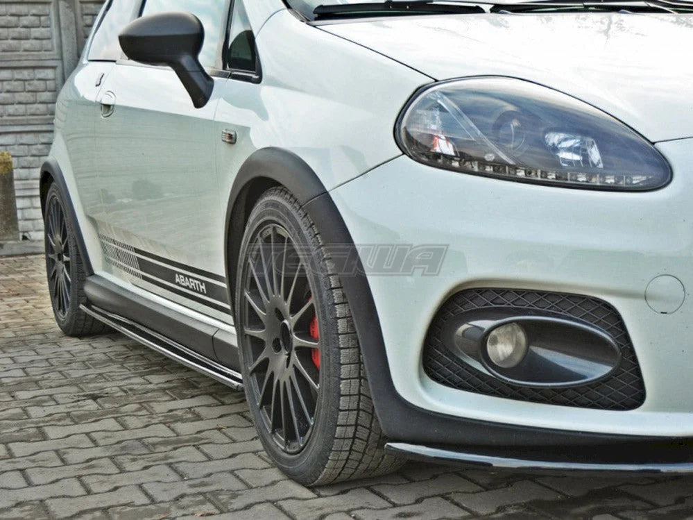 Maxton Design Side Skirts Diffusers Fiat Grande Punto Abarth