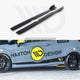 Maxton Design Side Skirts Diffusers Ford Fiesta MK7.5 ST 13-17