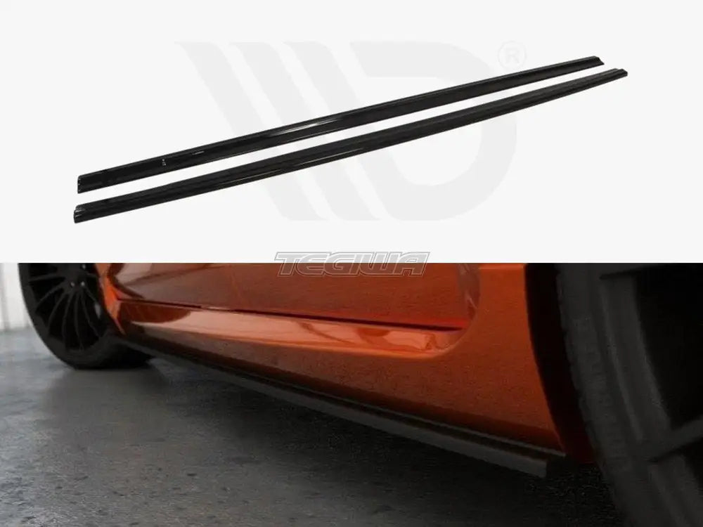 Maxton Design Side Skirts Diffusers Ford Focus II ST Facelift