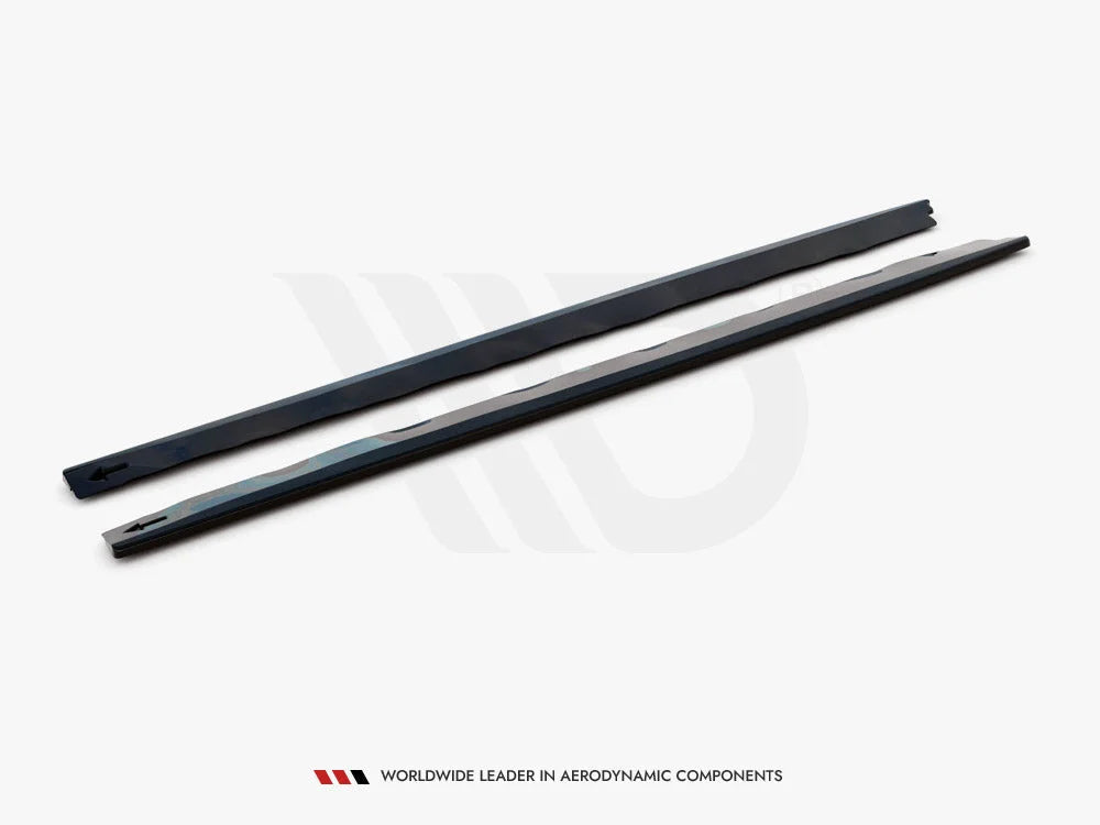 Maxton Design Side Skirts Diffusers Ford Mustang MK6 Facelift 2017-