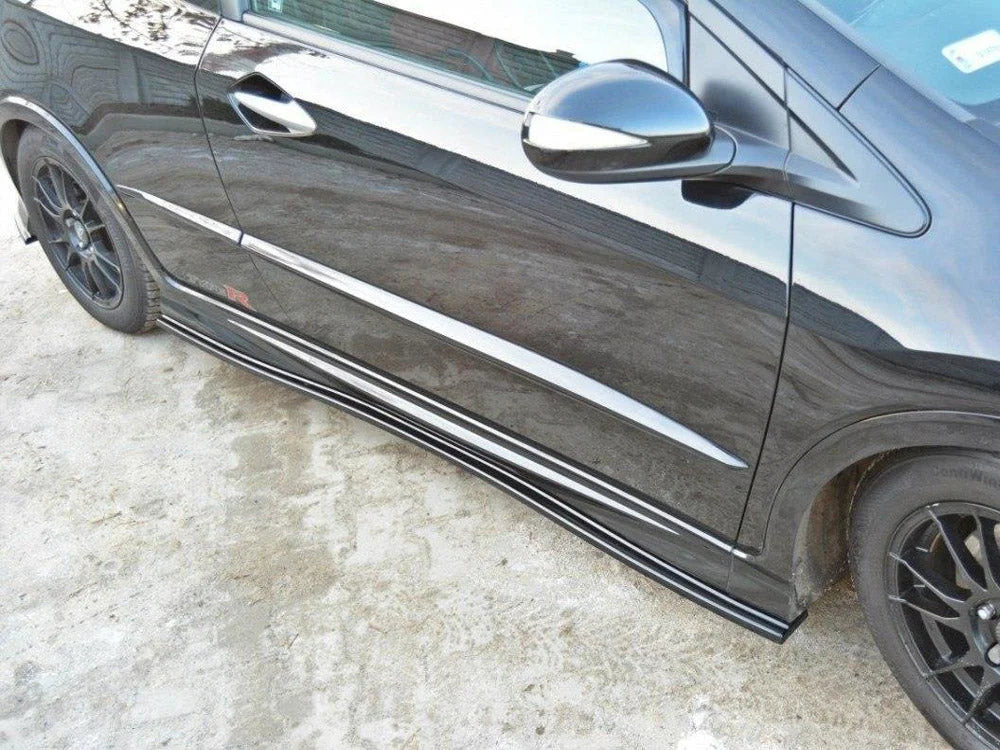 Maxton Design Side Skirts Diffusers Honda Civic VIII Type S R