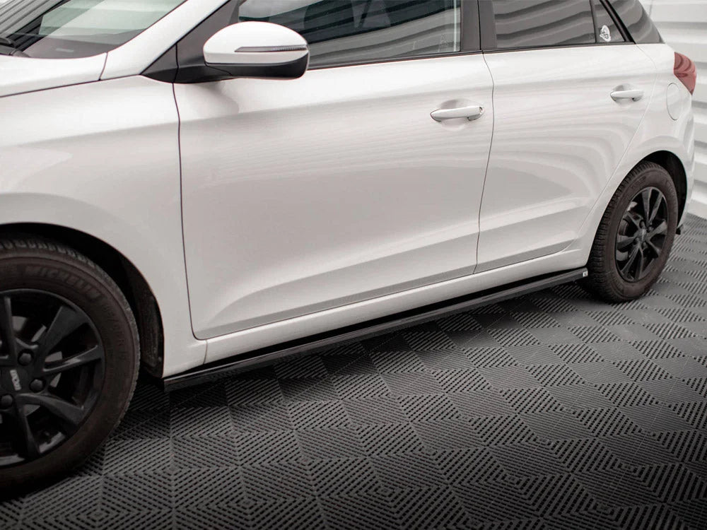 Maxton Design Side Skirts Diffusers Hyundai I20 Mk2 Facelift