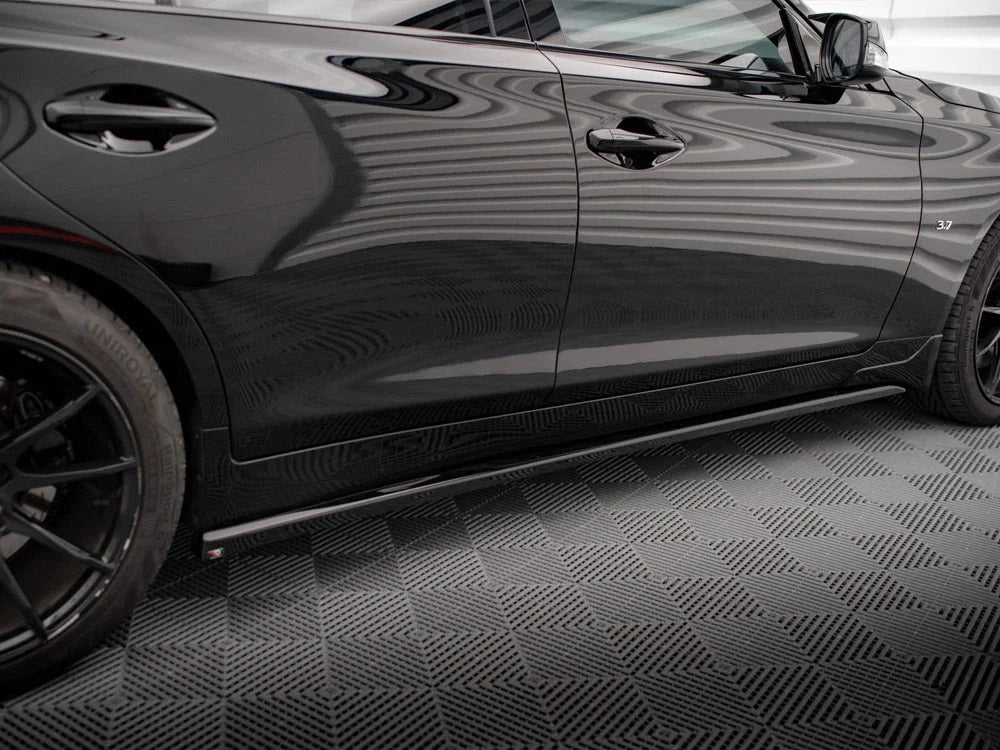 Maxton Design Side Skirts Diffusers Infiniti Q50 S Mk1