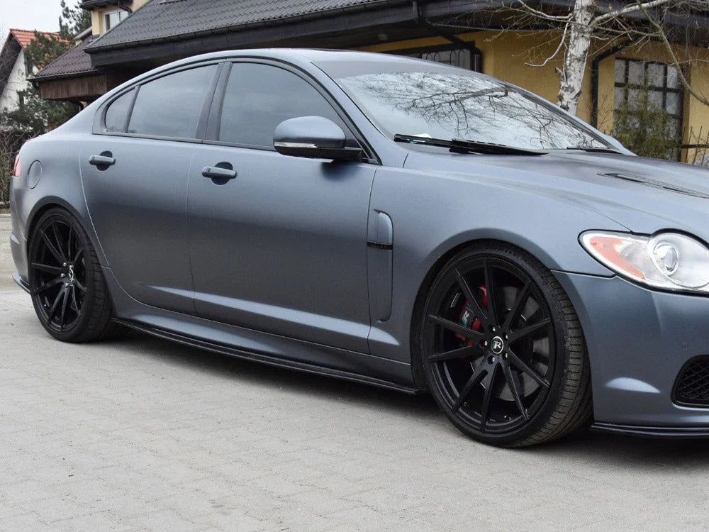 Maxton Design Side Skirts Diffusers Jaguar XF- R 09-11
