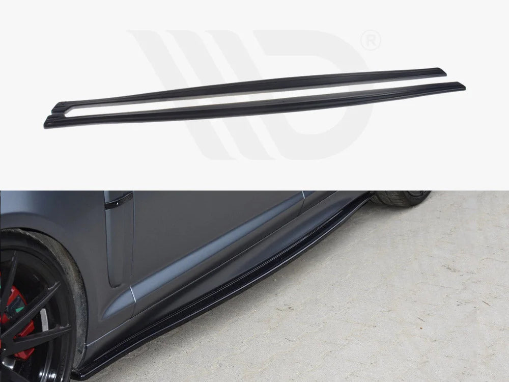 Maxton Design Side Skirts Diffusers Jaguar XF- R 09-11