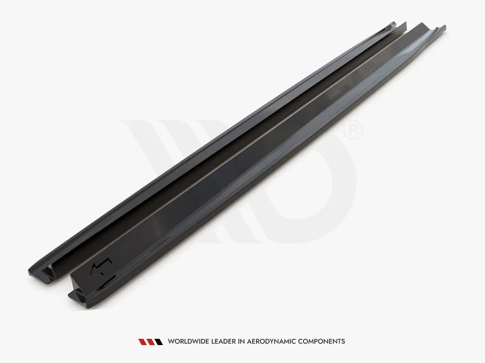 Maxton Design Side Skirts Diffusers Jaguar XF R-sport MK2 15-20
