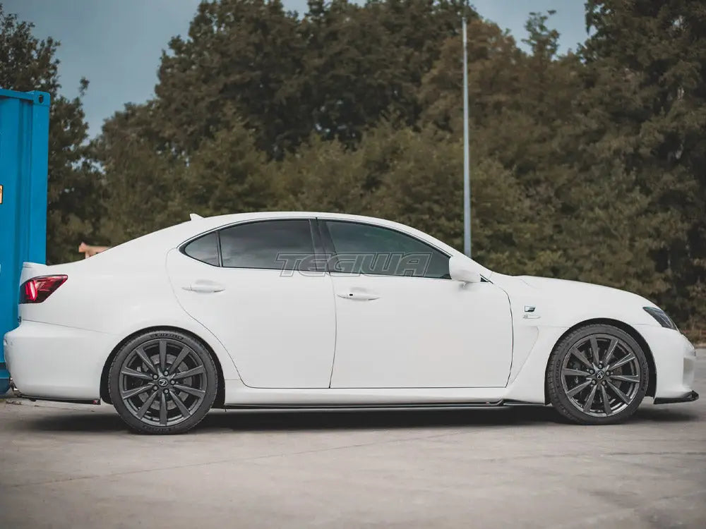 Maxton Design Side Skirts Diffusers Lexus IS F MK2 09-13