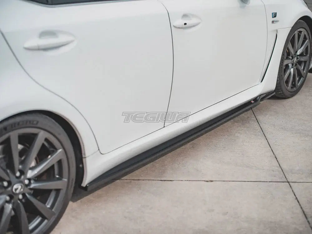 Maxton Design Side Skirts Diffusers Lexus IS F MK2 09-13