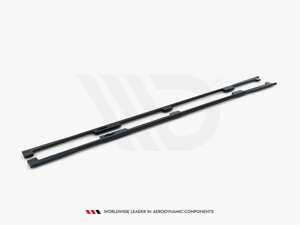 Maxton Design Side Skirts Diffusers Lexus LS Long Wheelbase MK4 Facelift 12-17