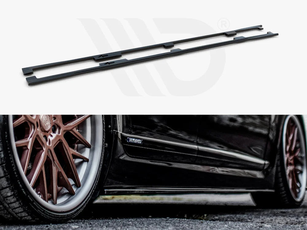 Maxton Design Side Skirts Diffusers Lexus LS Long Wheelbase MK4 Facelift 12-17