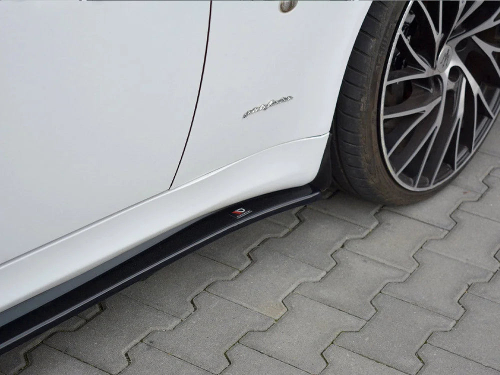 Maxton Design Side Skirts Diffusers Maserati Quattroporte MK5 Facelift 09-12