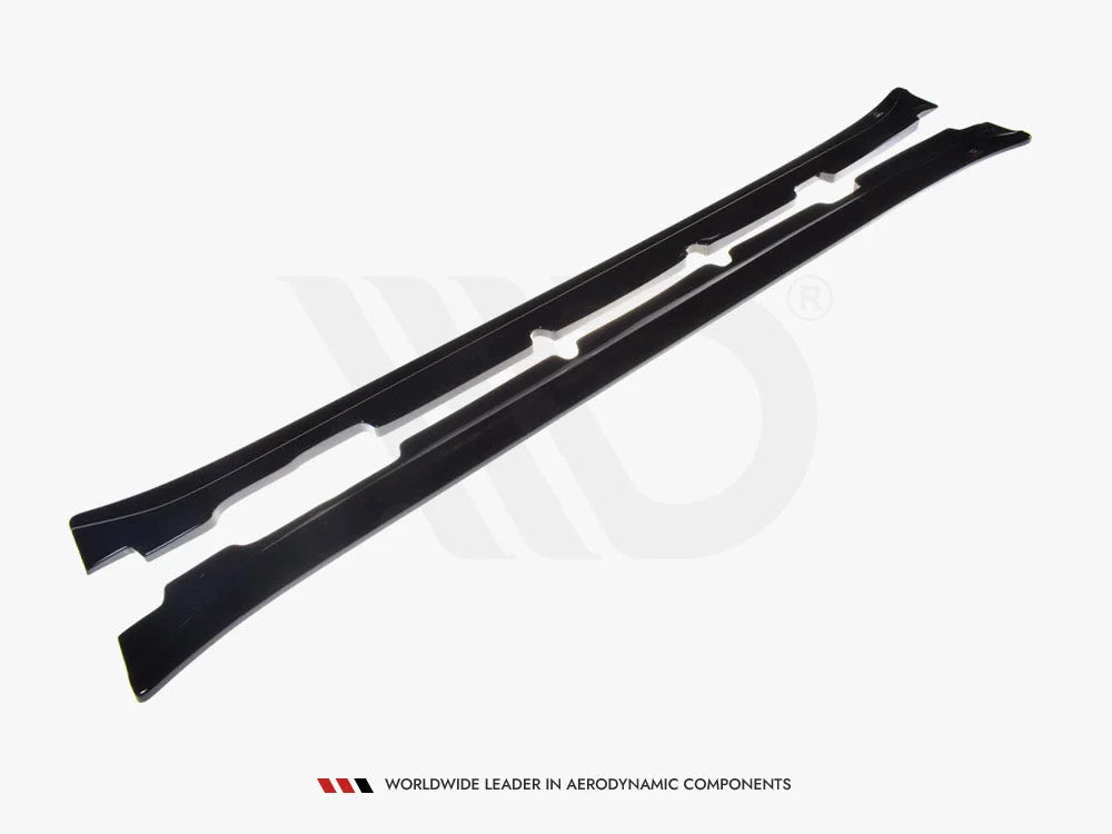 Maxton Design Side Skirts Diffusers Maserati Quattroporte MK5 Facelift 09-12