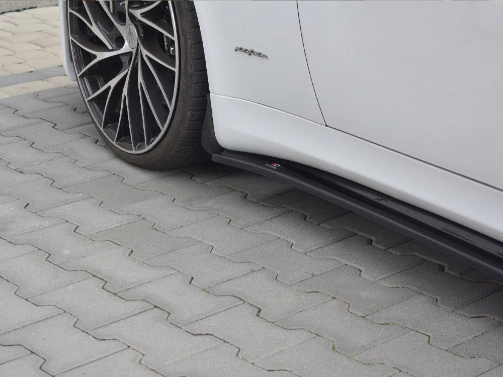 Maxton Design Side Skirts Diffusers Maserati Quattroporte MK5 Facelift 09-12