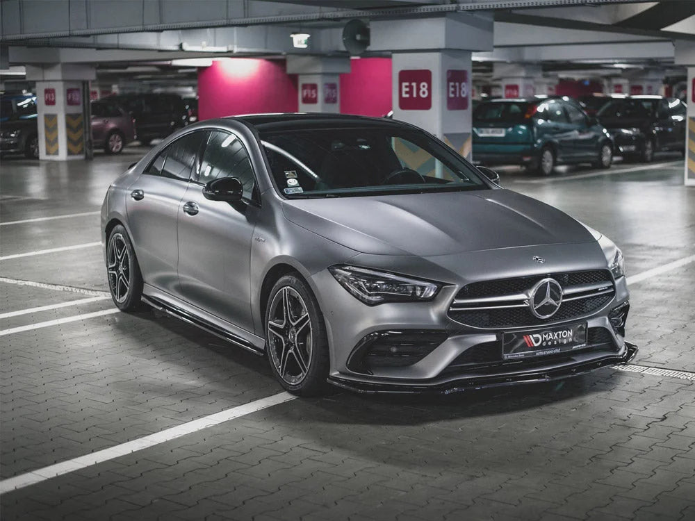 Maxton Design Side Skirts Diffusers Mercedes-amg CLA 35 45 C118 2019-