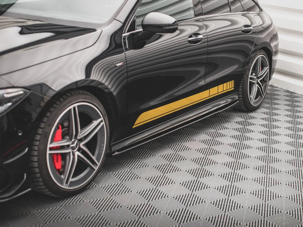 Maxton Design Side Skirts Diffusers Mercedes-amg CLA 35 45 C118 2019-
