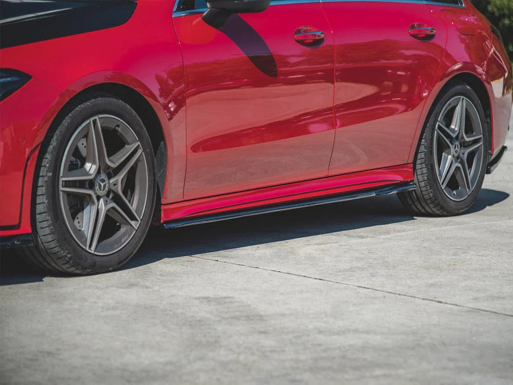 Maxton Design Side Skirts Diffusers Mercedes-benz CLA Amg-line C118 2019-