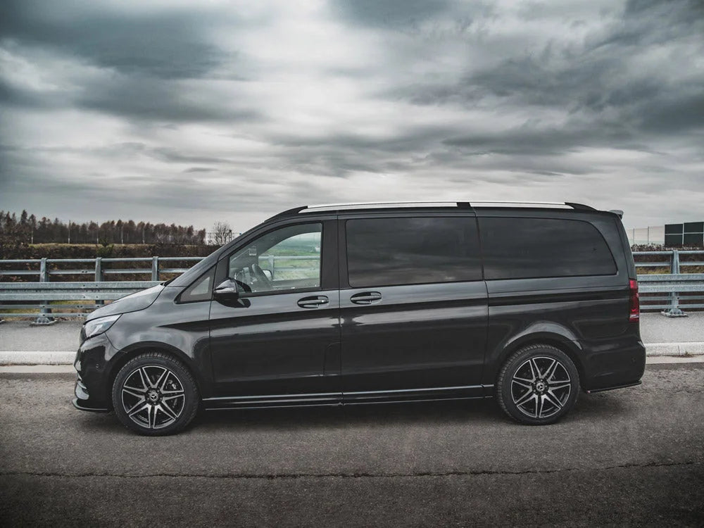 Maxton Design Side Skirts Diffusers Mercedes-benz V-class Amg-line W447 Facelift 2019-