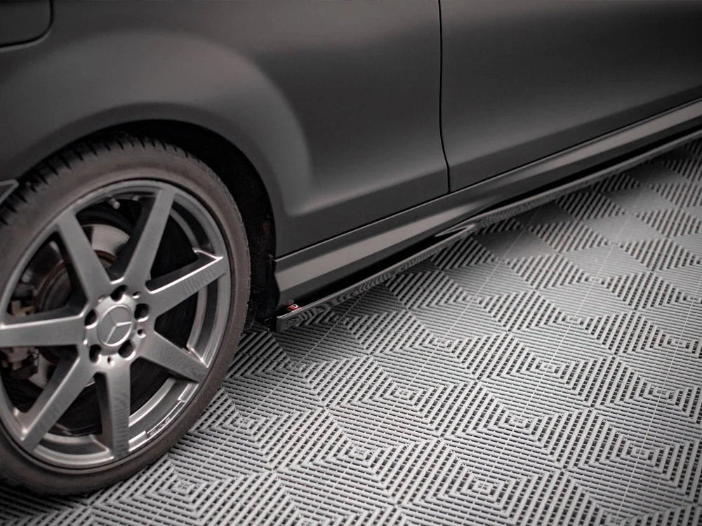 Maxton Design Side Skirts Diffusers Mercedes C Coupe AMG-Line C204