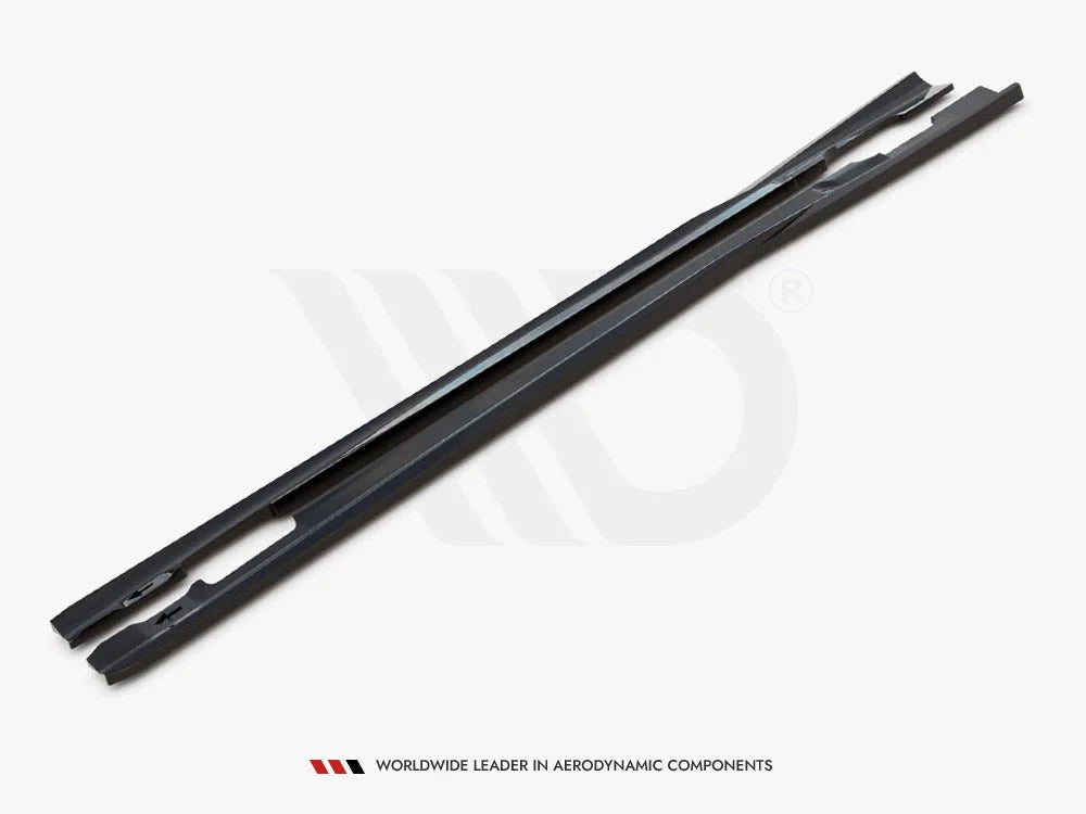 Maxton Design Side Skirts Diffusers Mercedes C Coupe AMG-Line C204