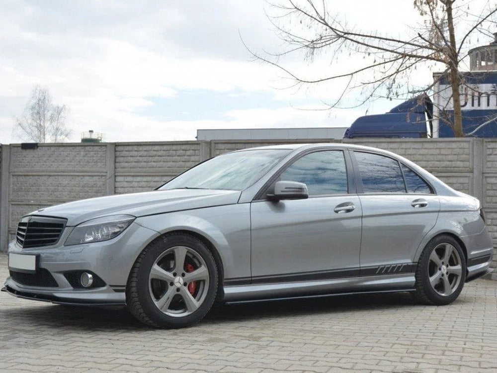 Maxton Design Side Skirts Diffusers Mercedes C W204 Amg-line Preface