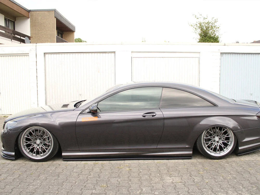 Maxton Design Side Skirts Diffusers Mercedes CL 509 C216 Amgline 09-10