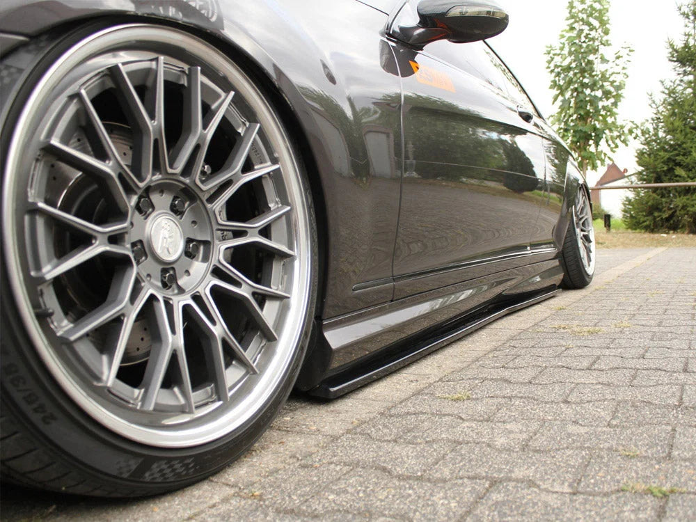Maxton Design Side Skirts Diffusers Mercedes CL 509 C216 Amgline 09-10