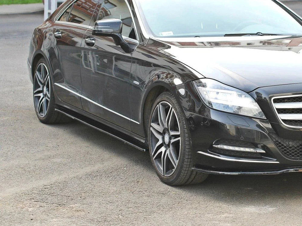 Maxton Design Side Skirts Diffusers Mercedes CLS C218 Standard 11-14