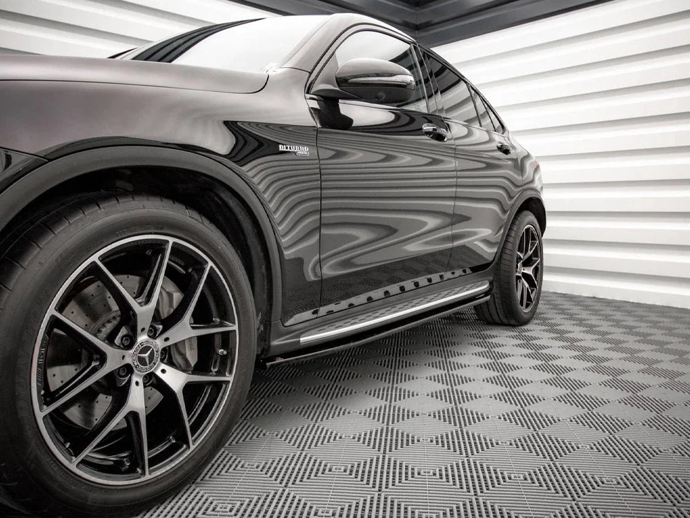 Maxton Design Side Skirts Diffusers Mercedes GLC Coupe Amg-line C253 Facelift 2019-
