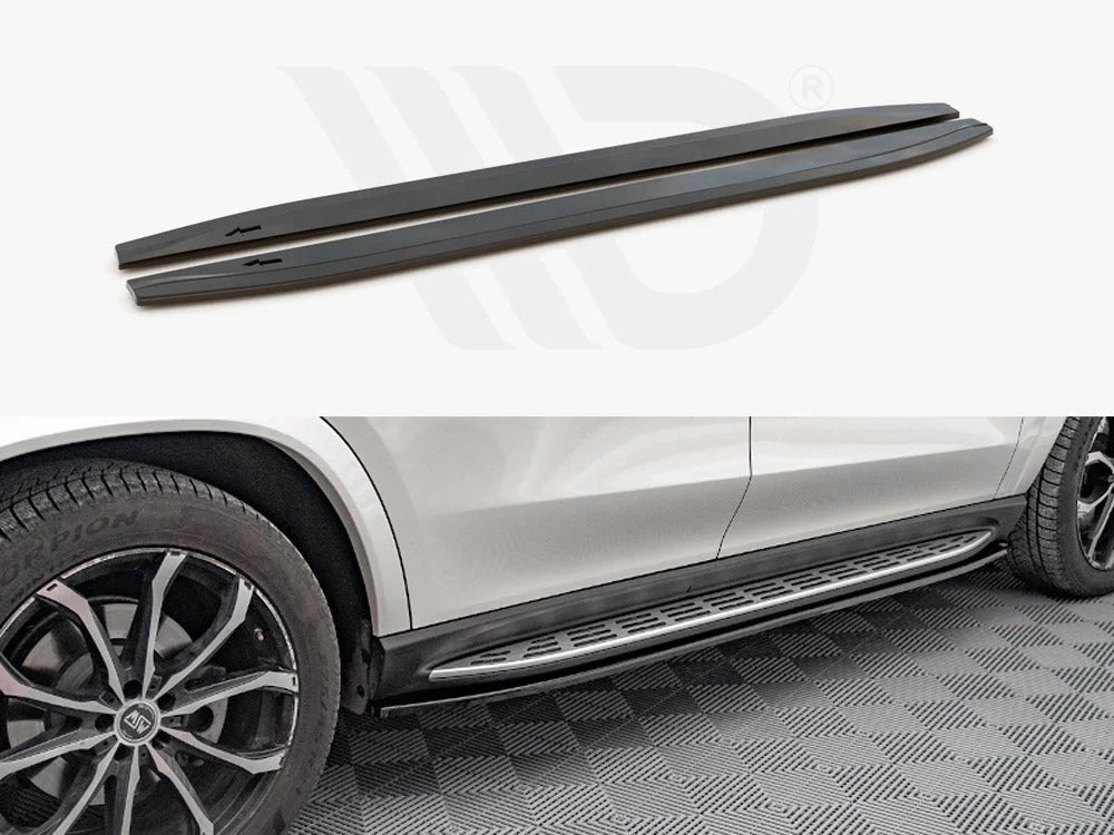 Maxton Design Side Skirts Diffusers Mercedes GLS Amg-line X167 2019-