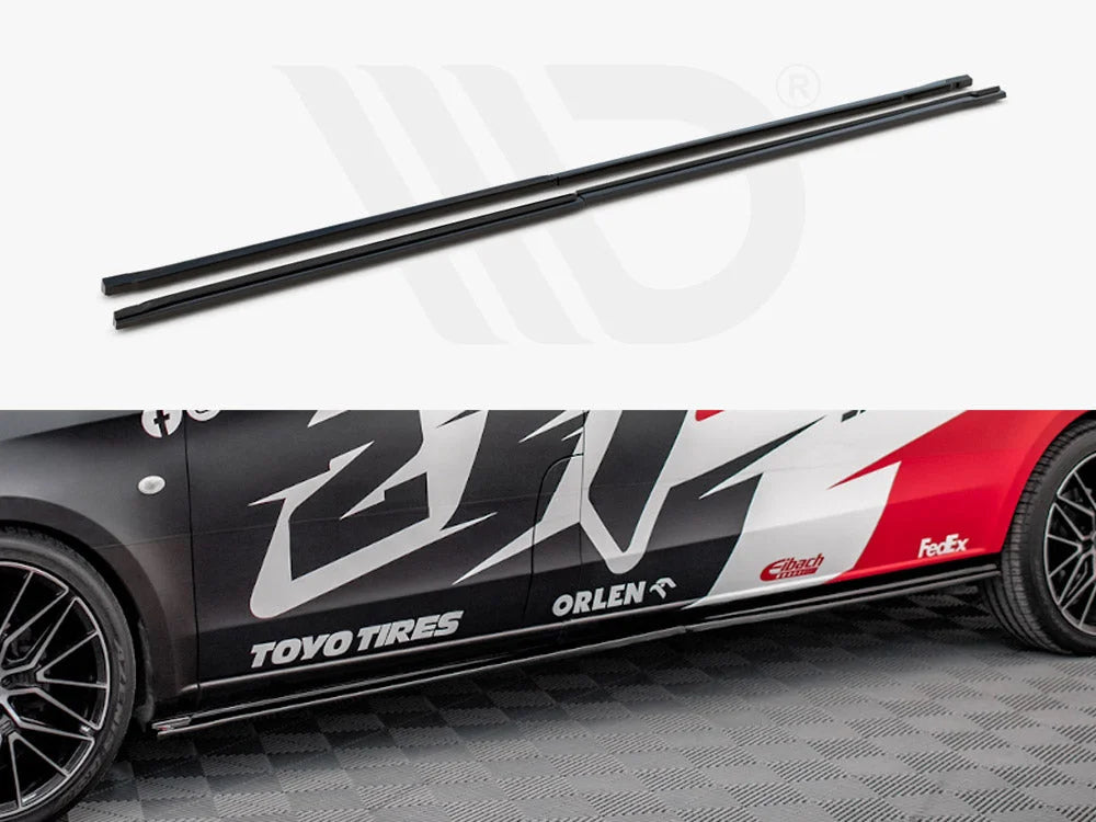 Maxton Design Side Skirts Diffusers Mercedes VITO Extra Long W447 Facelift