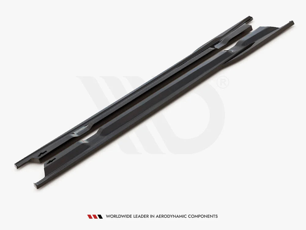 Maxton Design Side Skirts Diffusers Nissan GTR R35 Facelift